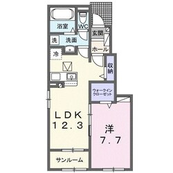 フラン　メゾン　ソレイユの物件間取画像